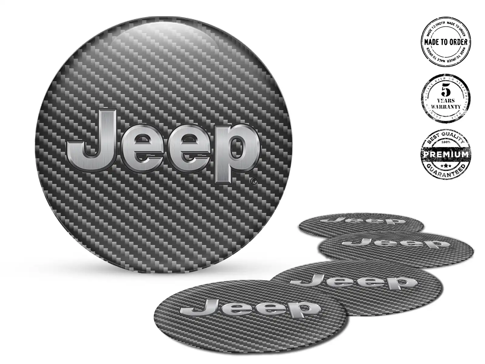 Jeep Ruota Decalcomania Edizione Stile Cupola Qualità